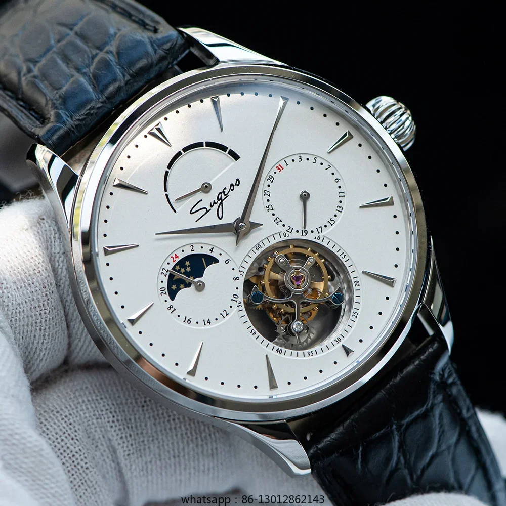 Tourbillon Movement Watch - 8007 투르비옹 무브먼트 다기능 기계식 남성용