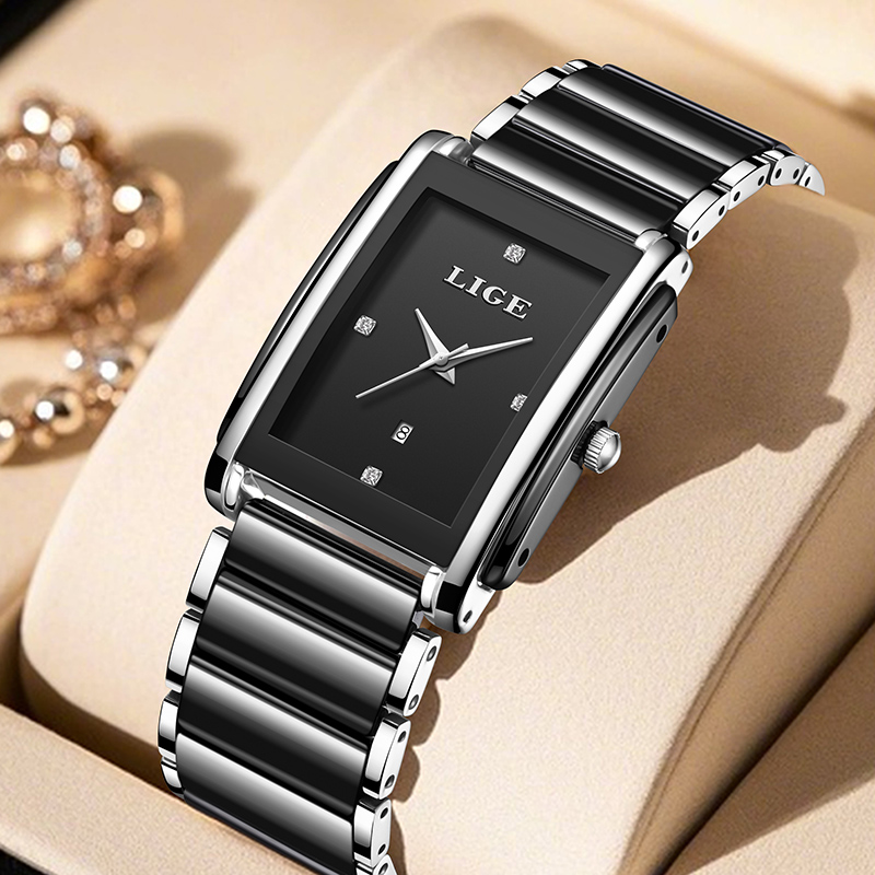 Luxury Watch Display Case - LIGE 새로운 럭셔리 여성 시계 우아한