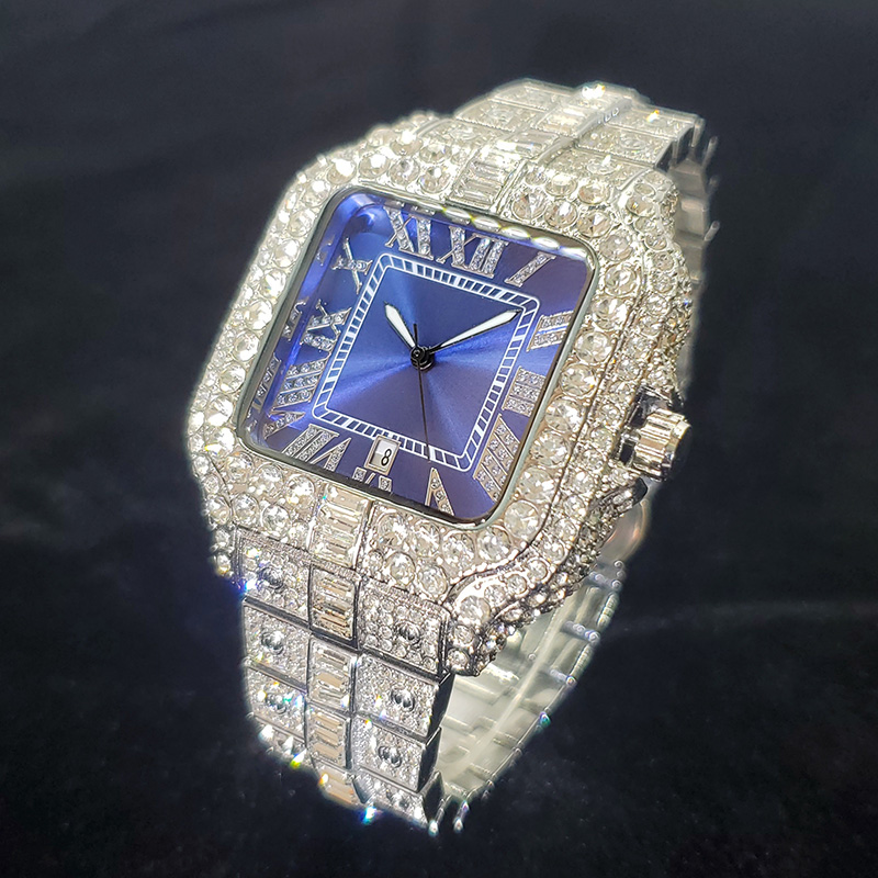 Luxury Watch And Jewelry Brand - 남성용 럭셔리 브랜드 다이아몬드 시계, 멋지고