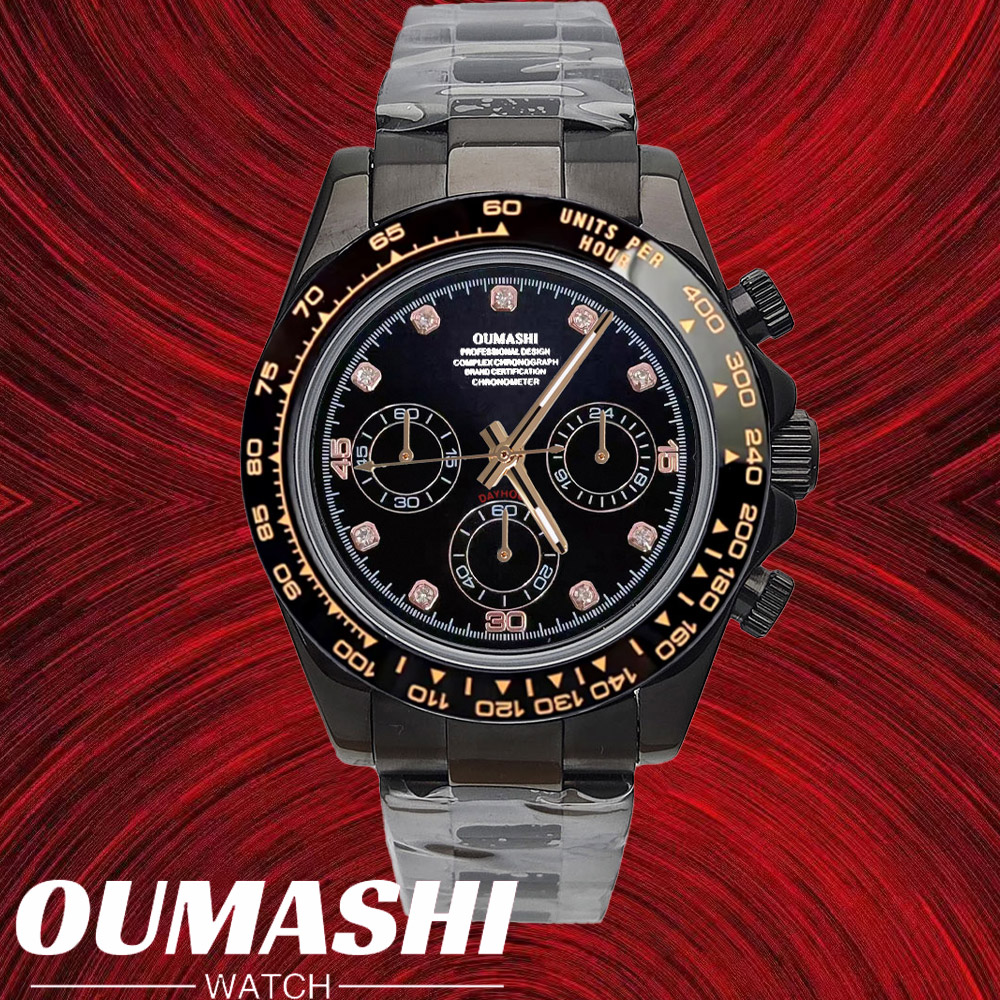 Luxury Watch Zone - VK63 시계 39.3mm 럭셔리 시계 남성용