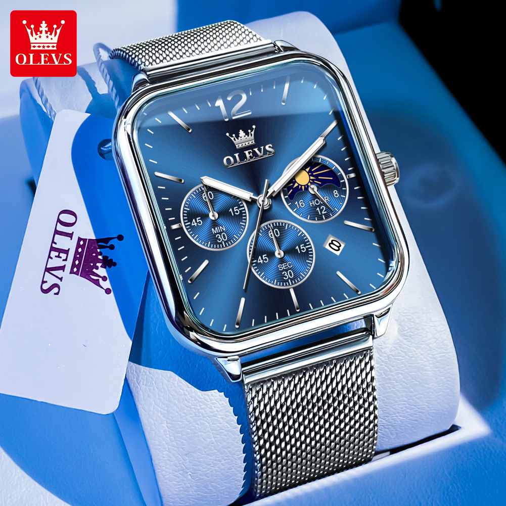 Luxury Watch Zone - OLEVS 9914 럭셔리 브랜드 남성 시계