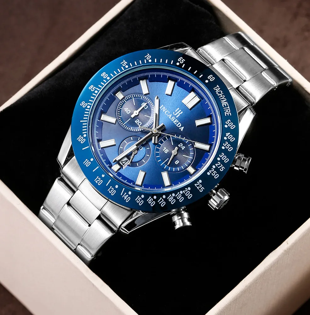 Zen Luxury Watch - INCASEDA 남자 시계 브랜드 럭셔리 실리콘