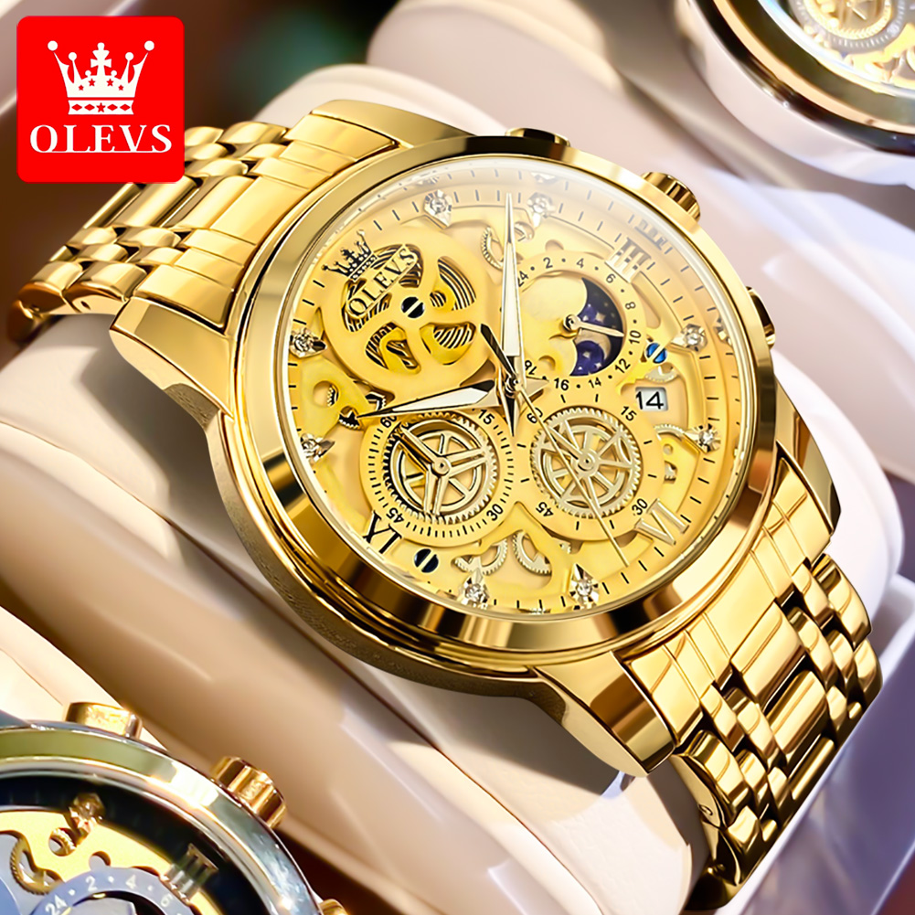 Luxury Watch All Brands - OLEVS 9947 남자 시계 원래 럭셔리