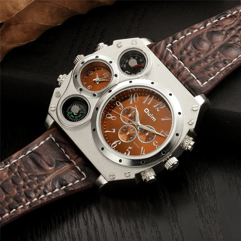 Oulm 1349 남성용 스포츠 시계 럭셔리 브랜드 대 - Luxury Watch Zone 리뷰 및 가격