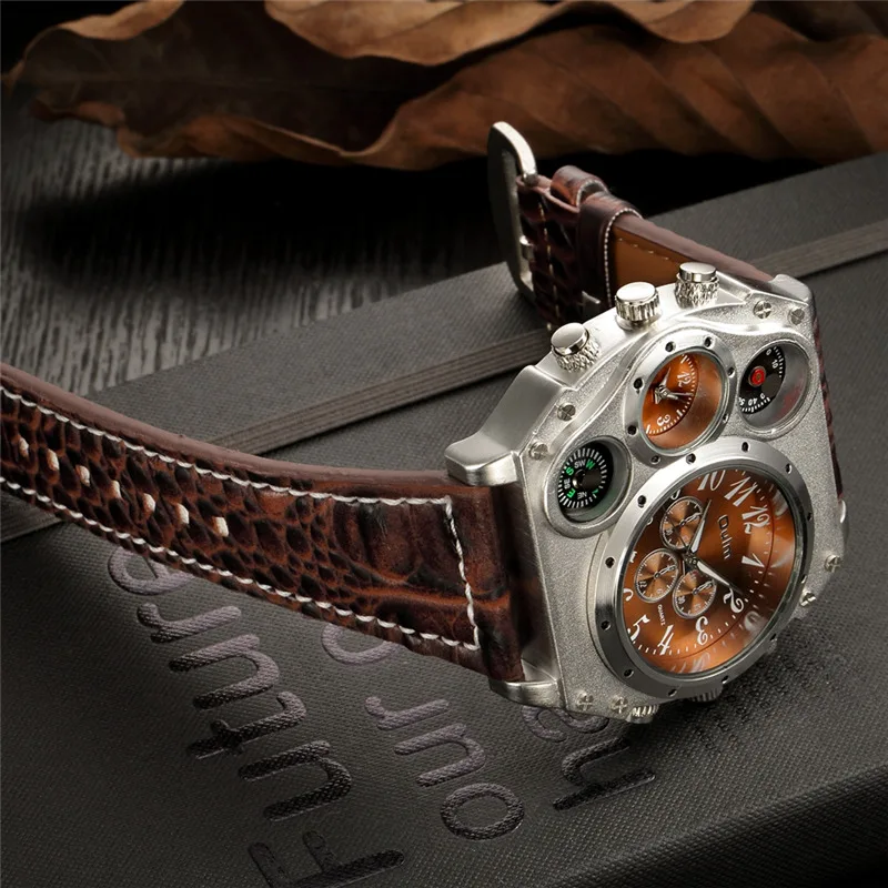 Oulm 1349 남성용 스포츠 시계 럭셔리 브랜드 대 - Luxury Watch Zone 리뷰 및 가격