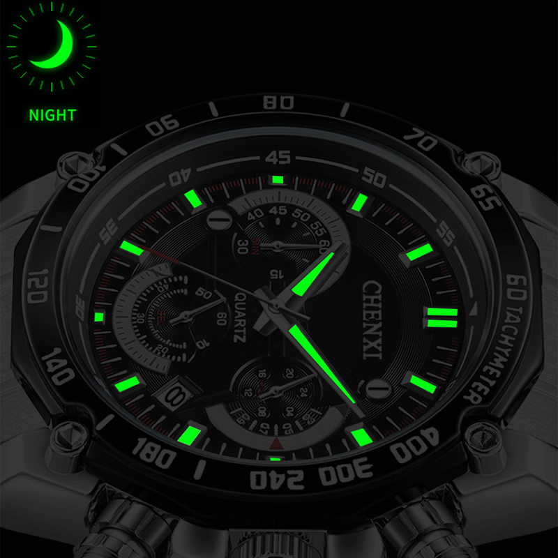 첸시 남성용 시계 스테인리스 스틸 크로노그래프 최고급  - Zen Luxury Watch 리뷰 및 가격