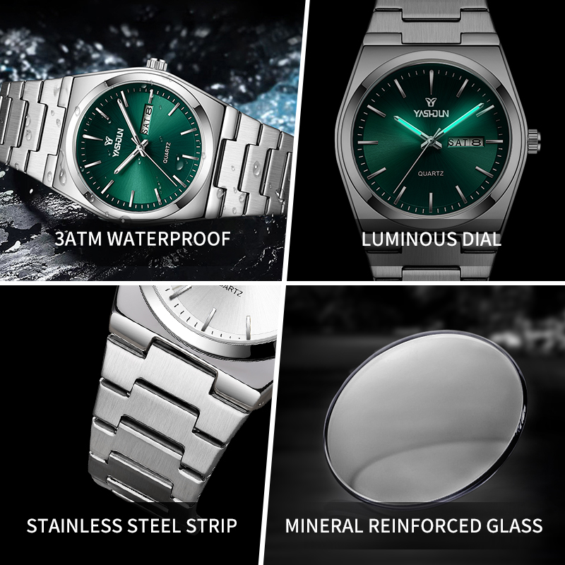 최고급 브랜드 남성용 럭셔리 스테인리스 스틸 쿼츠 시계 - Zen Luxury Watch 리뷰 및 가격