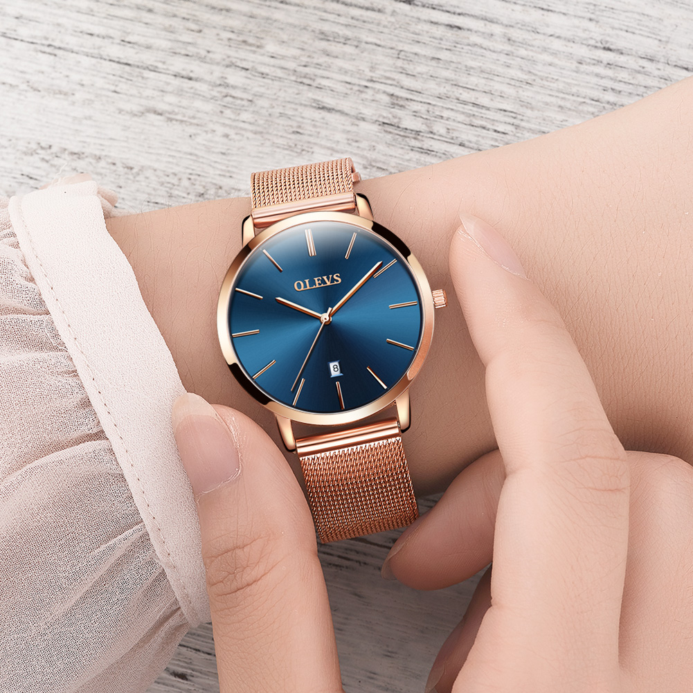 OLEVS-여성용 시계, 쿼츠 방수 시계, 럭셔리 레이 - Luxury Watch Kit 리뷰 및 가격