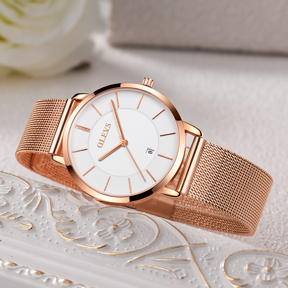 OLEVS-여성용 시계, 쿼츠 방수 시계, 럭셔리 레이 - Luxury Watch Kit 리뷰 및 가격