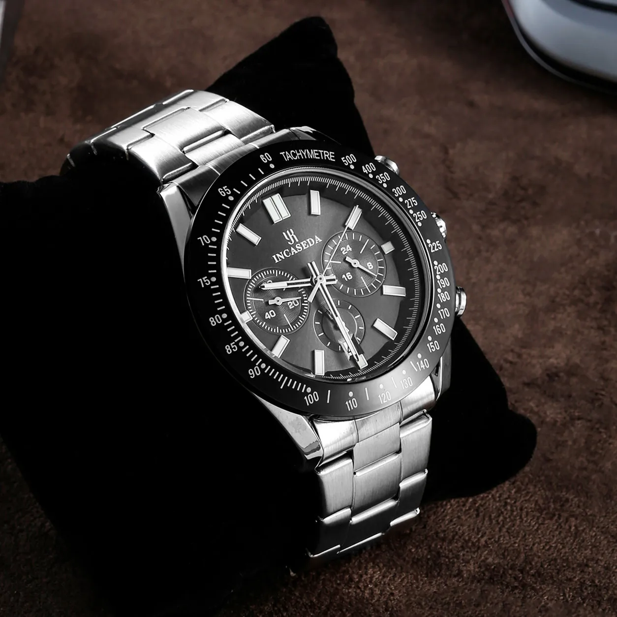 INCASEDA 남자 시계 브랜드 럭셔리 실리콘 스트랩 - Zen Luxury Watch 리뷰 및 가격