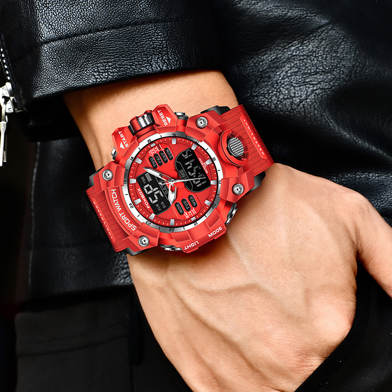 FOXBOX 남성용 밀리터리 시계 LIGE 럭셔리 스포 - Luxury Watch Zone 리뷰 및 가격