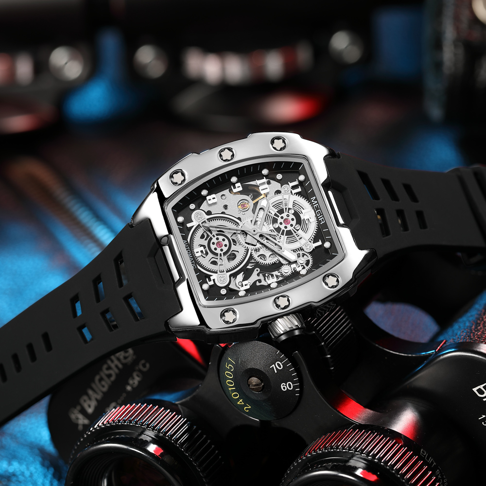 MEGIR 패션 스포츠 합금 케이스 남자 역학 시계 방 - Tourbillon Movement Watch 리뷰 및 가격