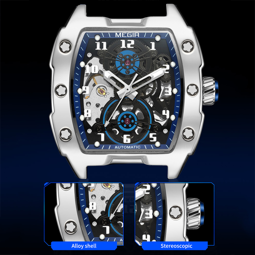 MEGIR 패션 스포츠 합금 케이스 남자 역학 시계 방 - Tourbillon Movement Watch 리뷰 및 가격