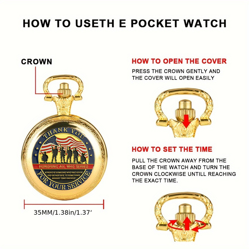 기념 포켓 시계 쿼츠, 럭셔리 골드 컬러 시계, 빈티지 - Luxury Watch Service 리뷰 및 가격