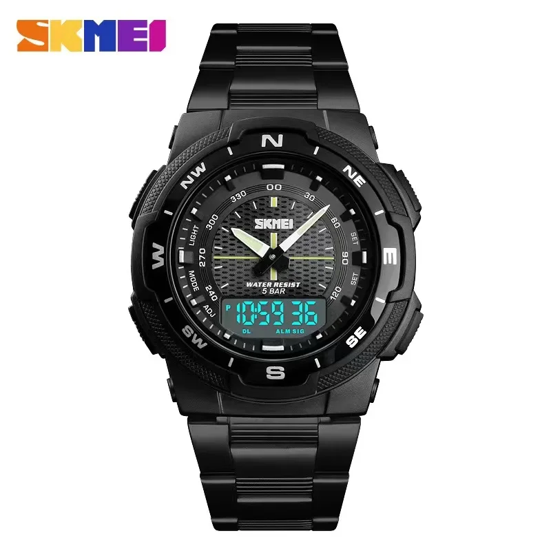 SKMEI 남성용 방수 시계, 스포츠 쿼츠 시계, 럭셔 - Luxury Watch Zone 리뷰 및 가격